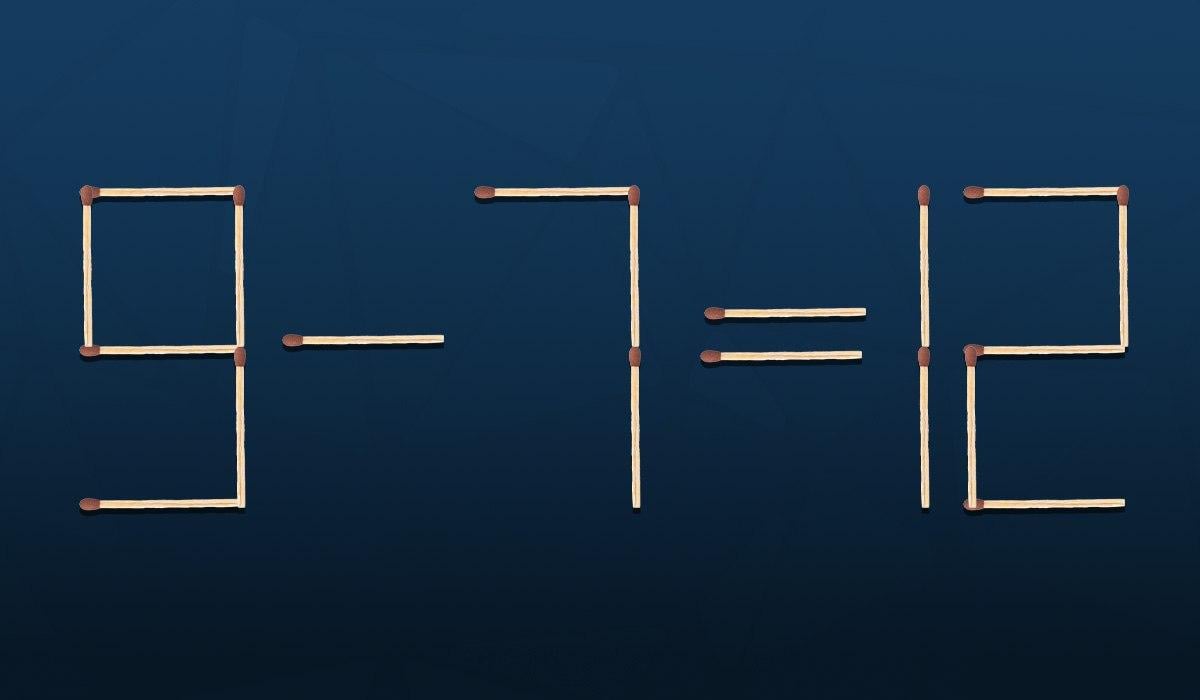 Zagonetka za genijalce: trebate pomaknuti samo jednu šibicu da biste ispravili pogrešku