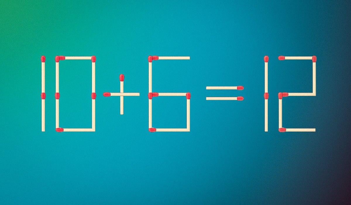 Trebate samo povući jednu šibicu da bi jednakost bila točna: zagonetka za genijalce