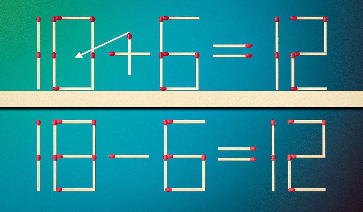 Trebate samo povući jednu šibicu da bi jednakost bila točna: zagonetka za genijalce