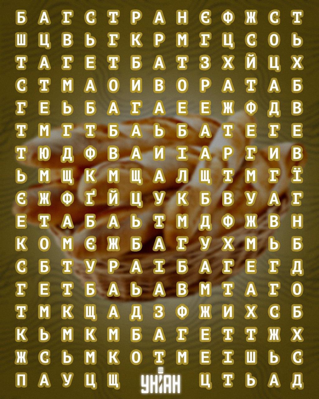 Samo 3% ljudi može pronaći riječ 'baguette' u 11 sekundi: zabavna zagonetka