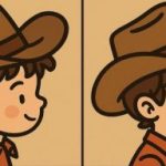 IQ test: pronađite 3 razlike na slici kauboja za 51