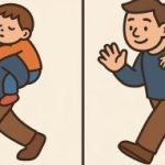 IQ test: pronađite 3 razlike na slici oca i sina