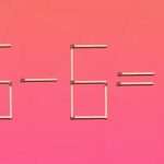 Morate pomaknuti samo jednu šibicu da bi jednadžba bila točna: