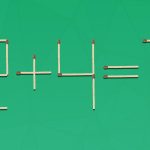 Samo 2% ljudi može povući šibicu iz prvog pokušaja kako bi jednakost bila ispravna Samo 2% ljudi može povući šibicu iz prvog pokušaja kako